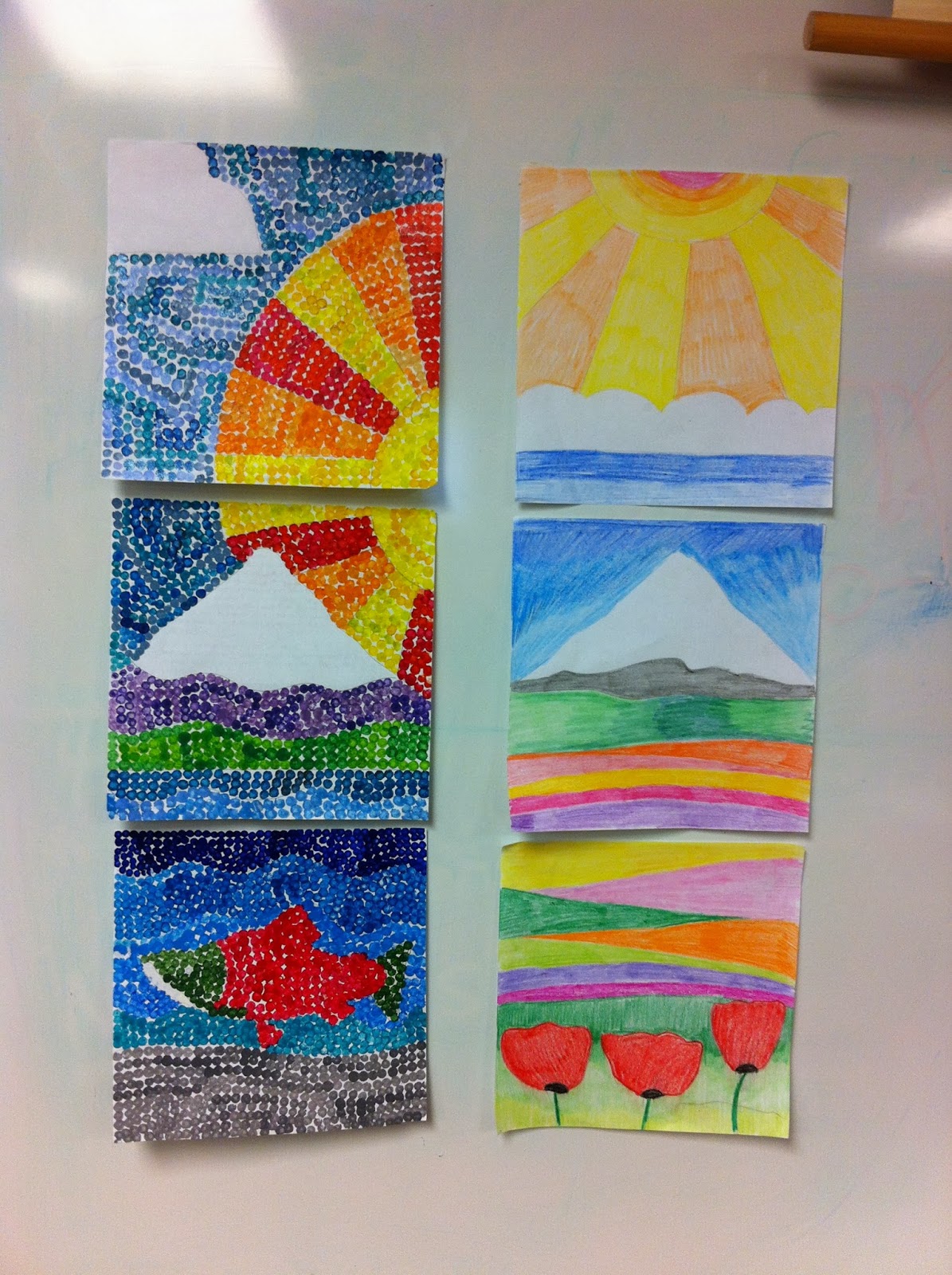 Rethink Crafts Crayon Mosaic