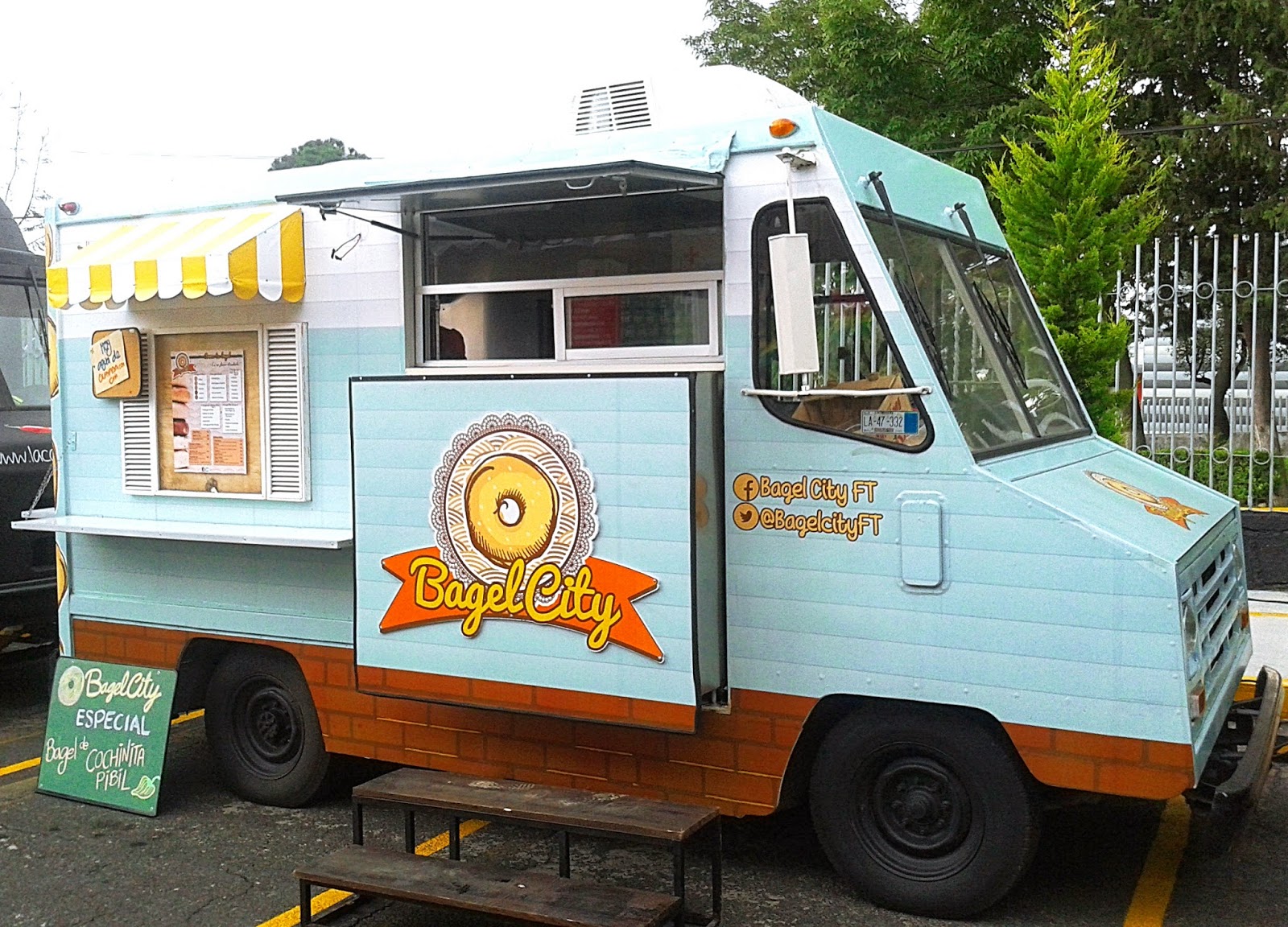 La Vuelta Al Df en 80 Foodtrucks 20 BAGEL CITY