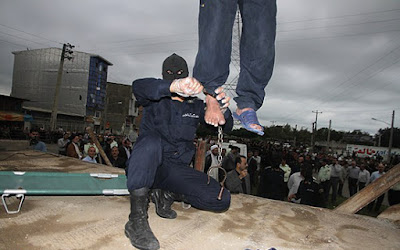 Public hanging in Iran