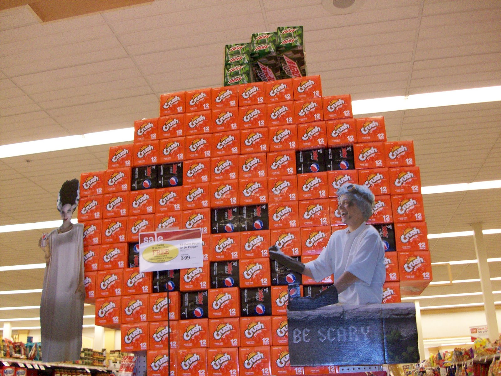 Whatever I Think Of!: Still Another Grocery Store Decoration