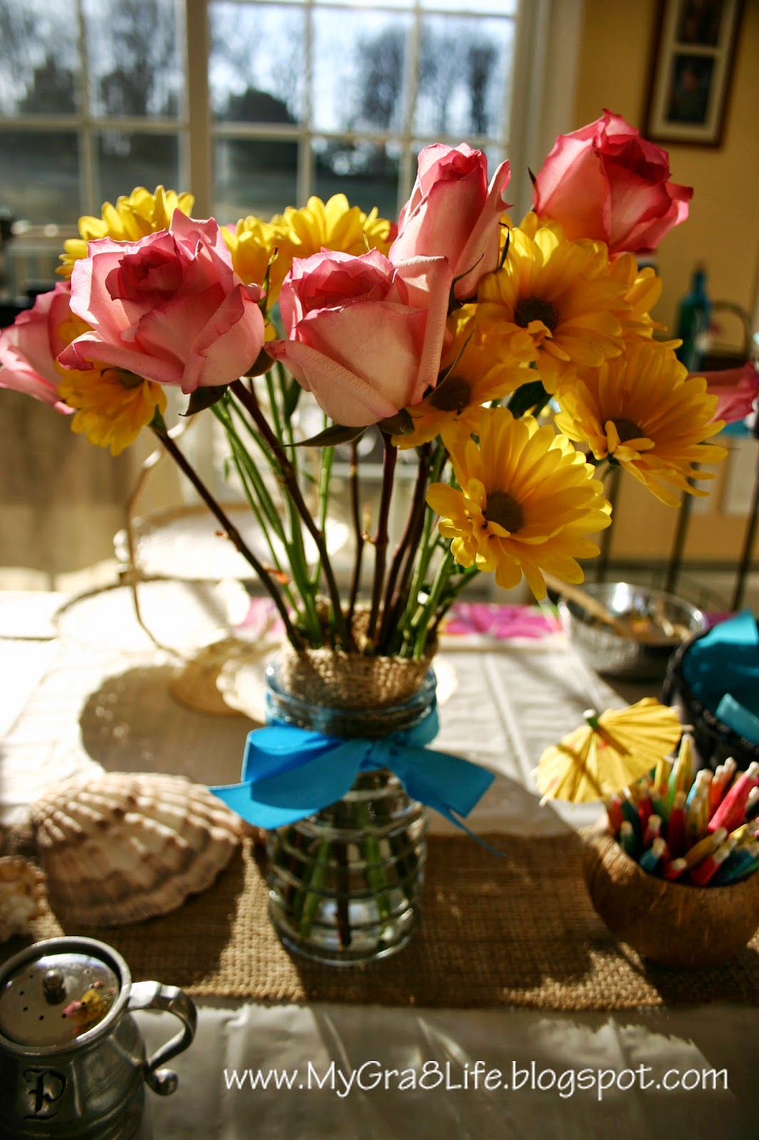 My Gra 8 Life Tropical Bridal Shower for Destination Wedding