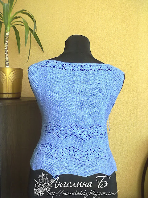 авторские работы, мои работы, платье, вязание крючком, мастер-класс, 