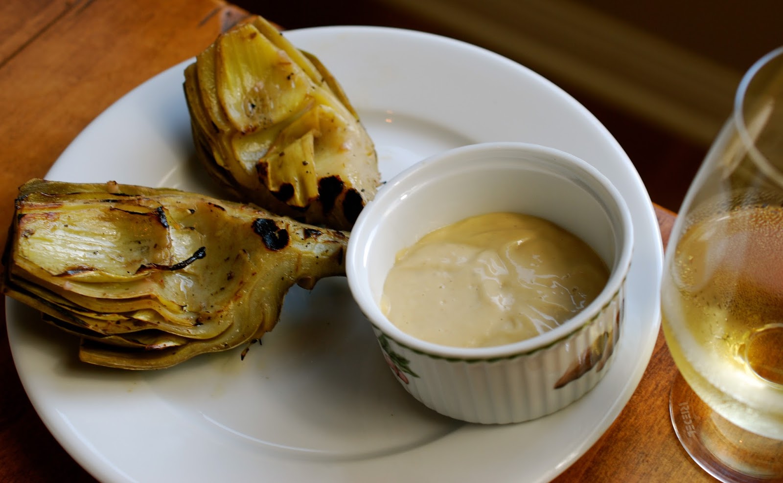 Cooking with Larue Marinated Grilled Artichokes