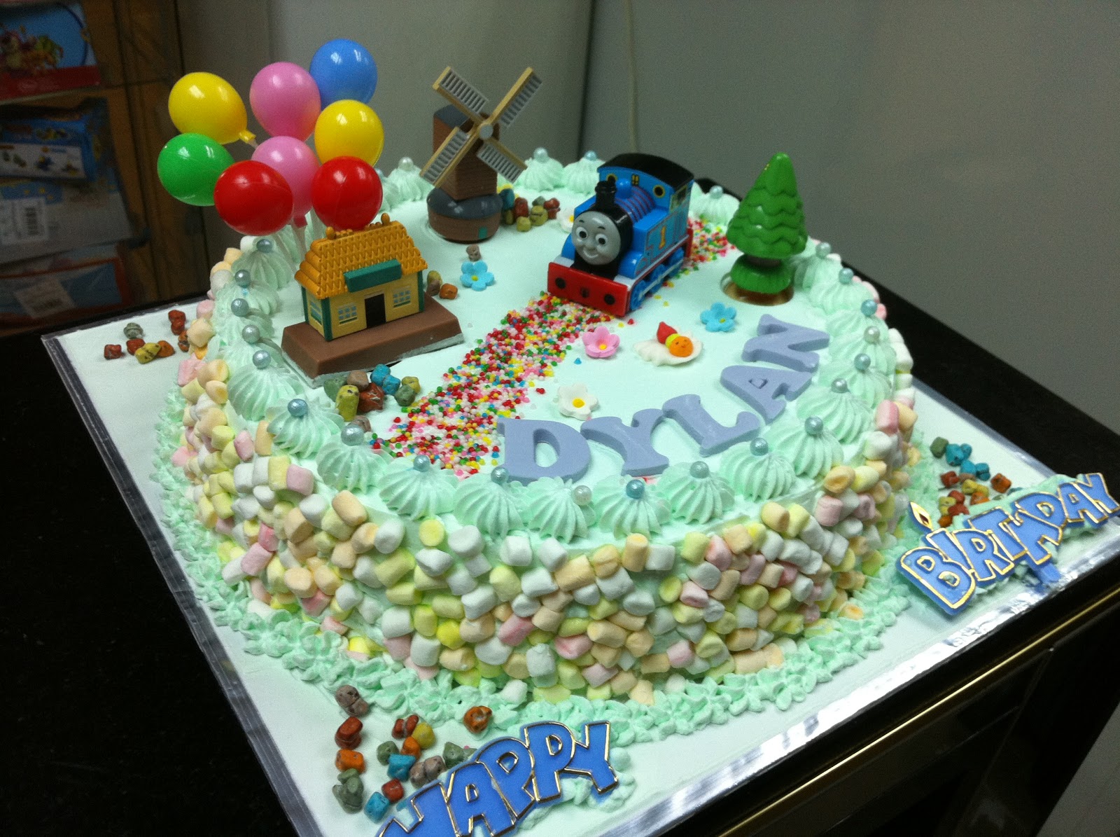 Haven Bakery Dylan Thomas Birthday cake