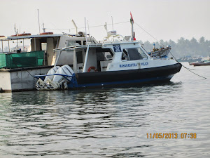 Police Patrol speedboats near Malvan jetty.
