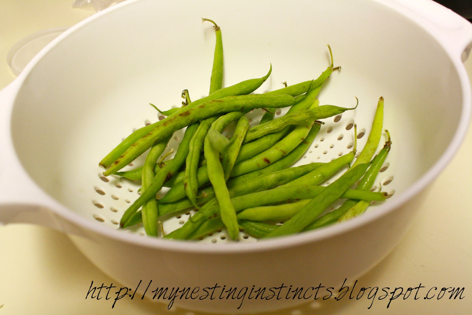 My Nesting Instincts Baked Green Beans