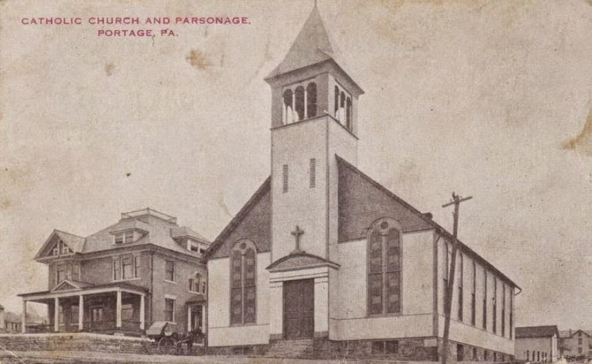 Vintage Johnstown Portage Church