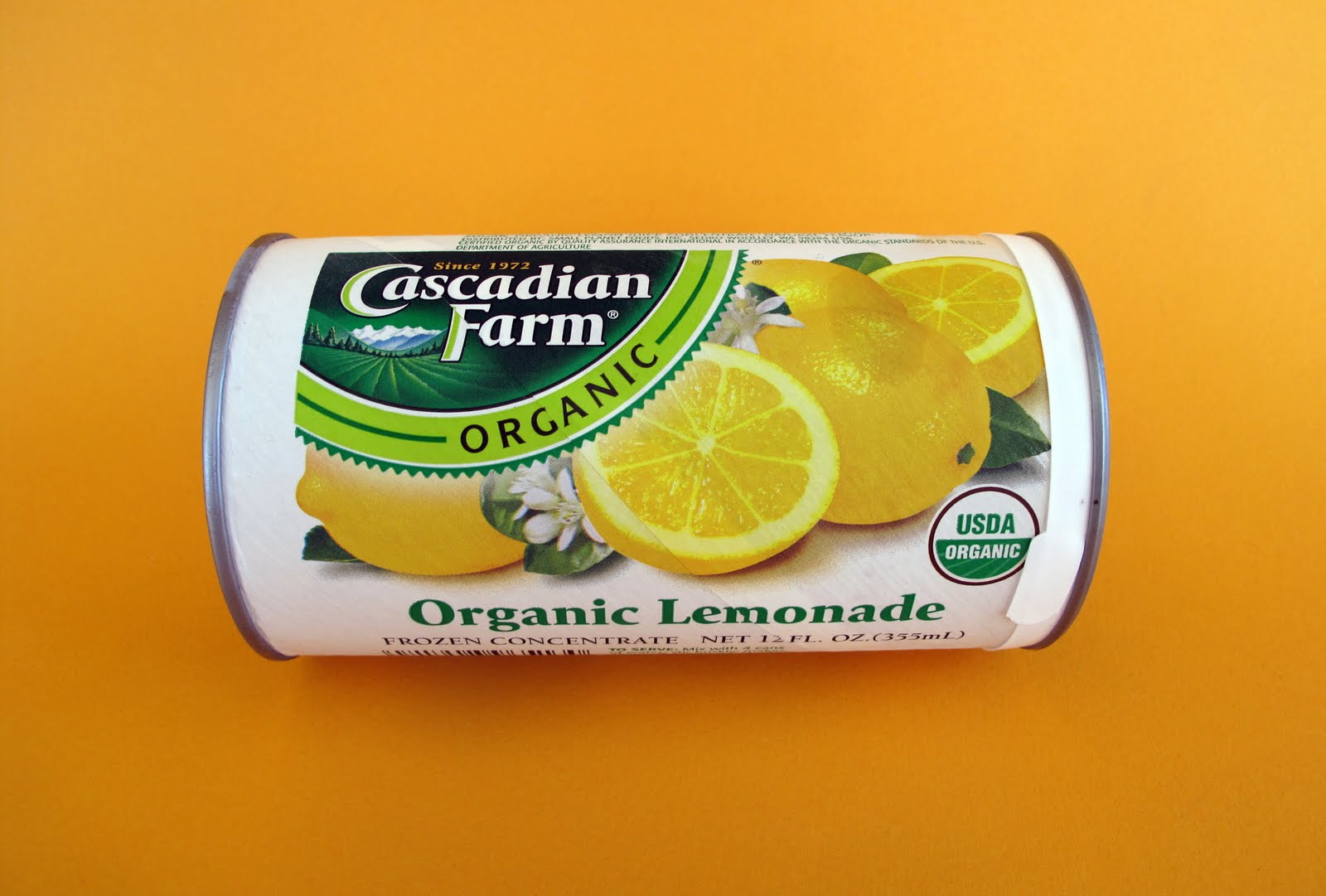 The Laziest Vegans in the World Cascadian Farm's Organic Lemonade