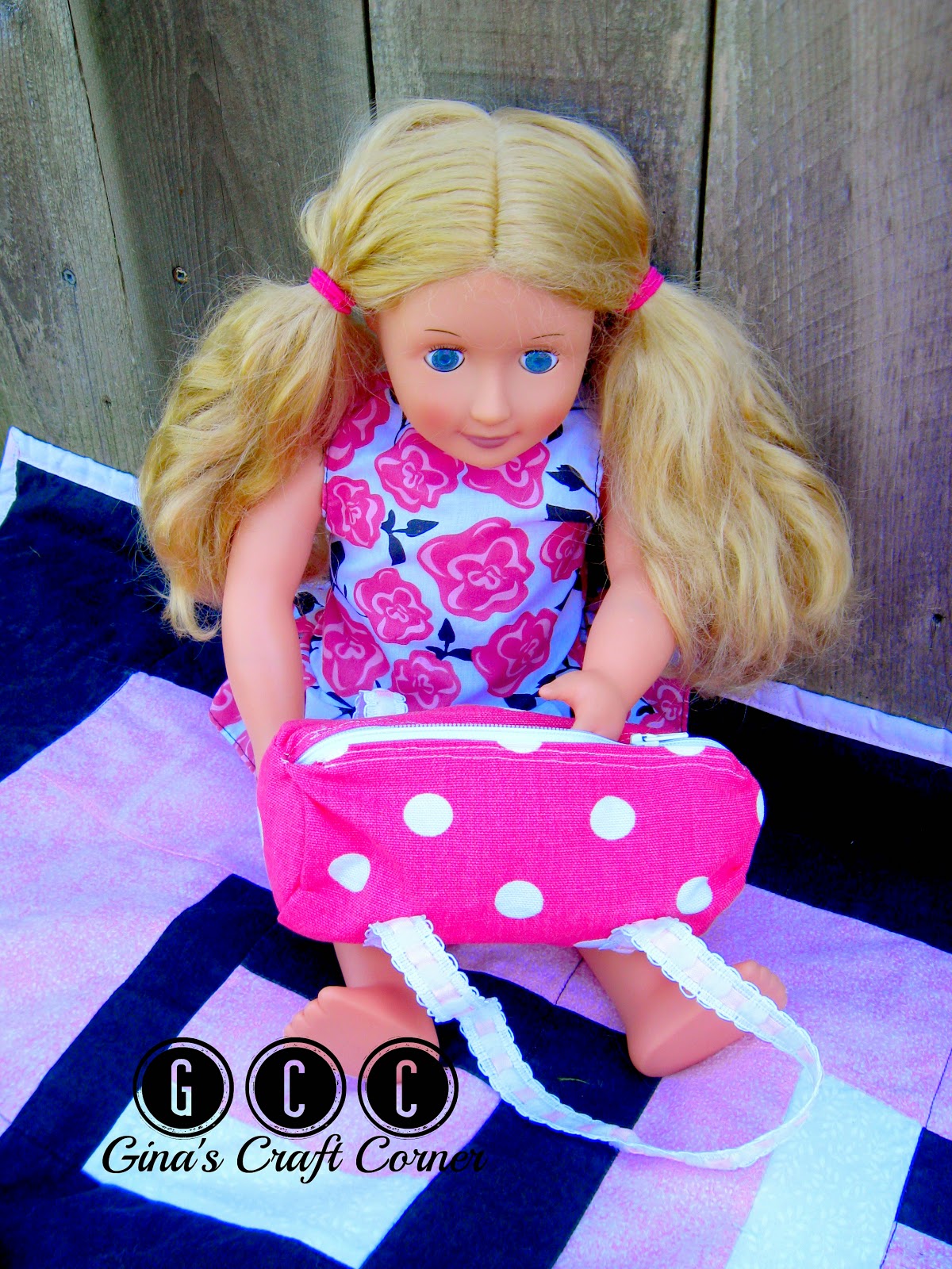 Gina's Craft Corner Four EASY SEW Bags for 18" Dolls