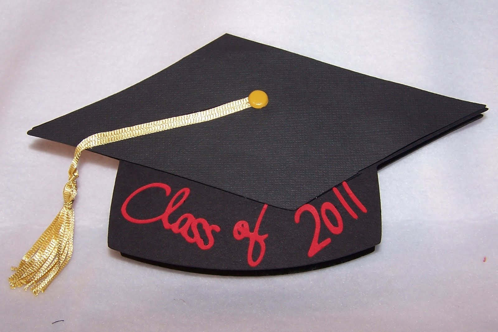 The Crafty Mermaid Hat shaped Graduation Card