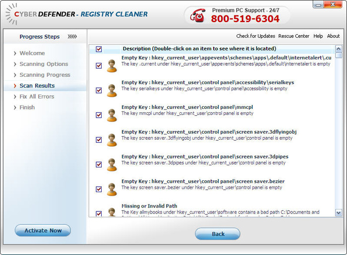 Лицензионный ключ для registry cleaner бесплатно