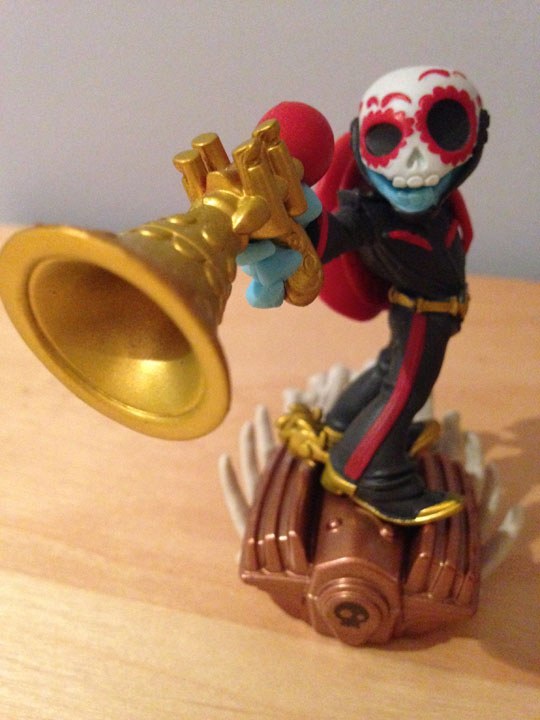 Fully Jointed Play Figures Skylanders SuperChargers Fiesta