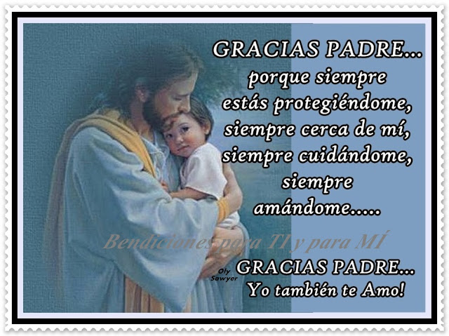 Resultado de imagen para gracias padre dios