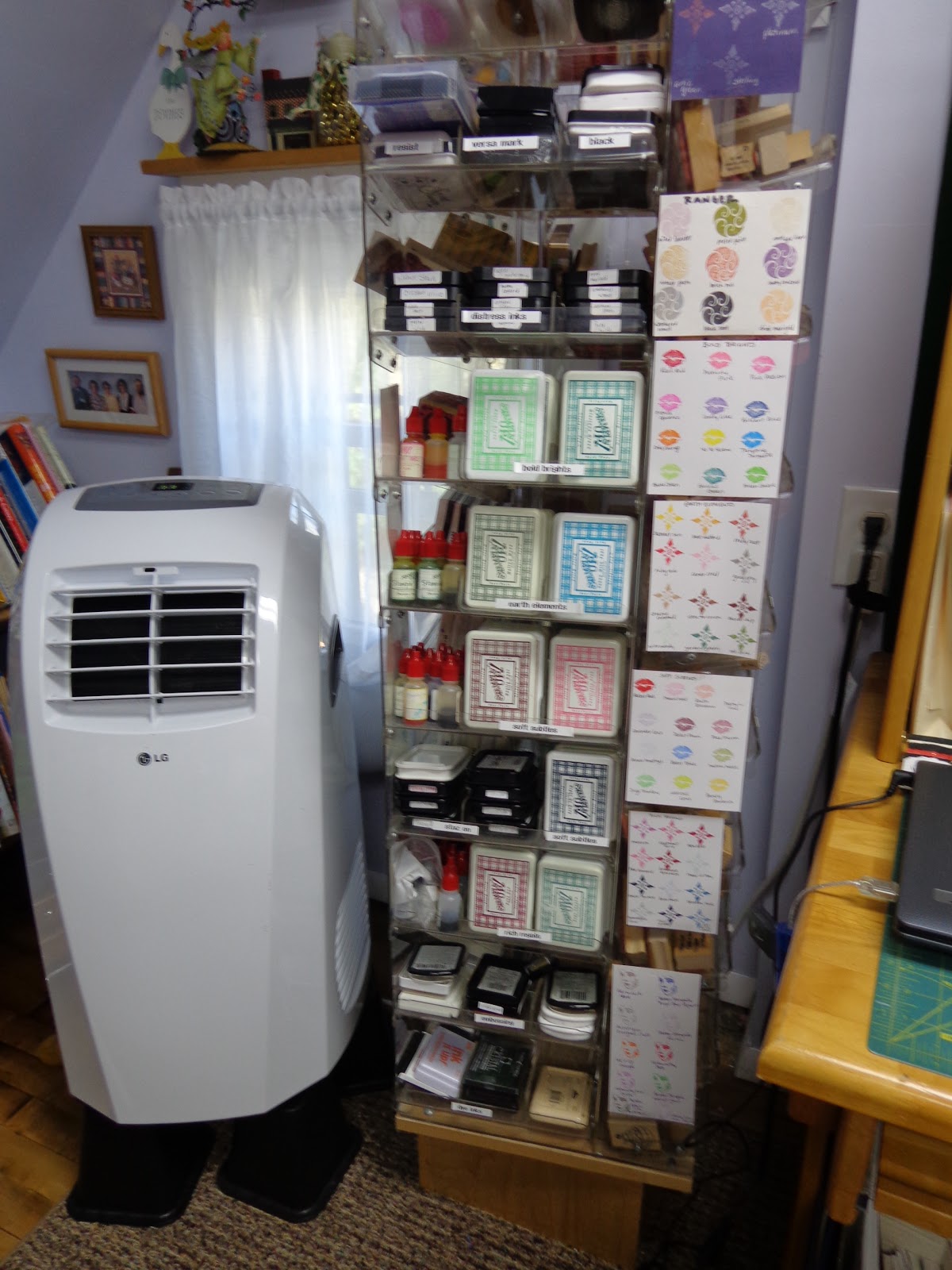 Simply Devine Organizing Your Rubber Stamping Supplies