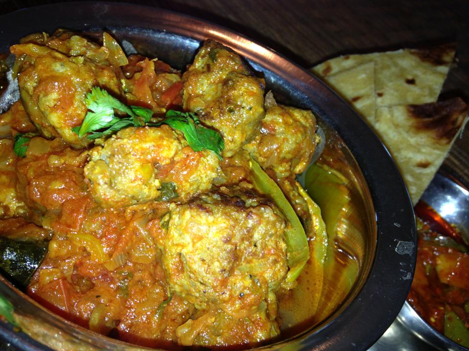 Seasoned Skillet Durban Style Mince Kebabs in Tomato Chutney