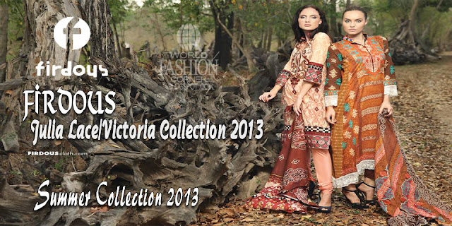 Firdous Julia Lace-Victoria Collection 2013