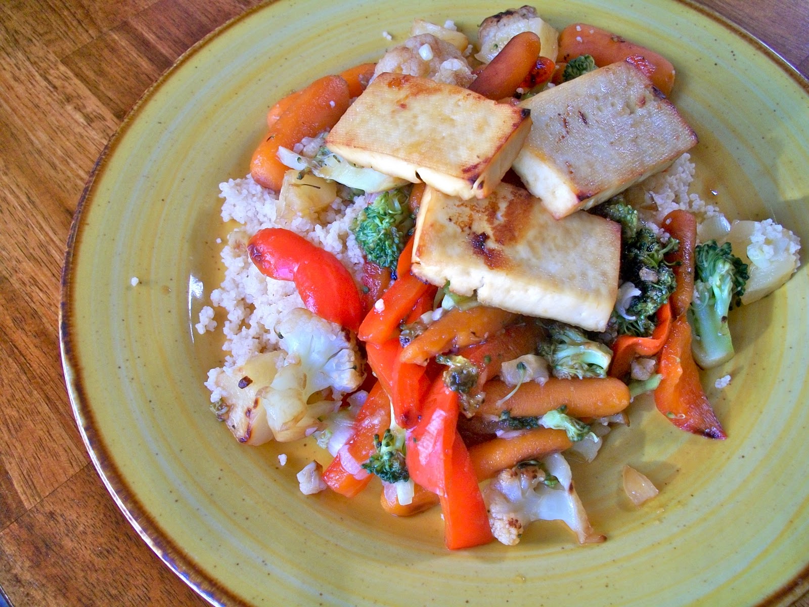 Brooke Bakes Sweet and Sour Tofu Stir Fry