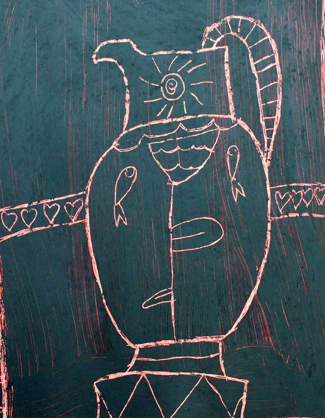 Art Room 104 Greek Pottery Scratch Art