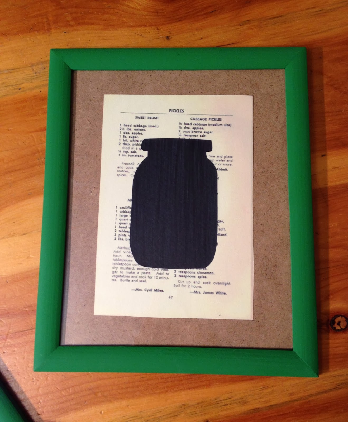 My Food Infatuation DIY Kitchen Wall Art