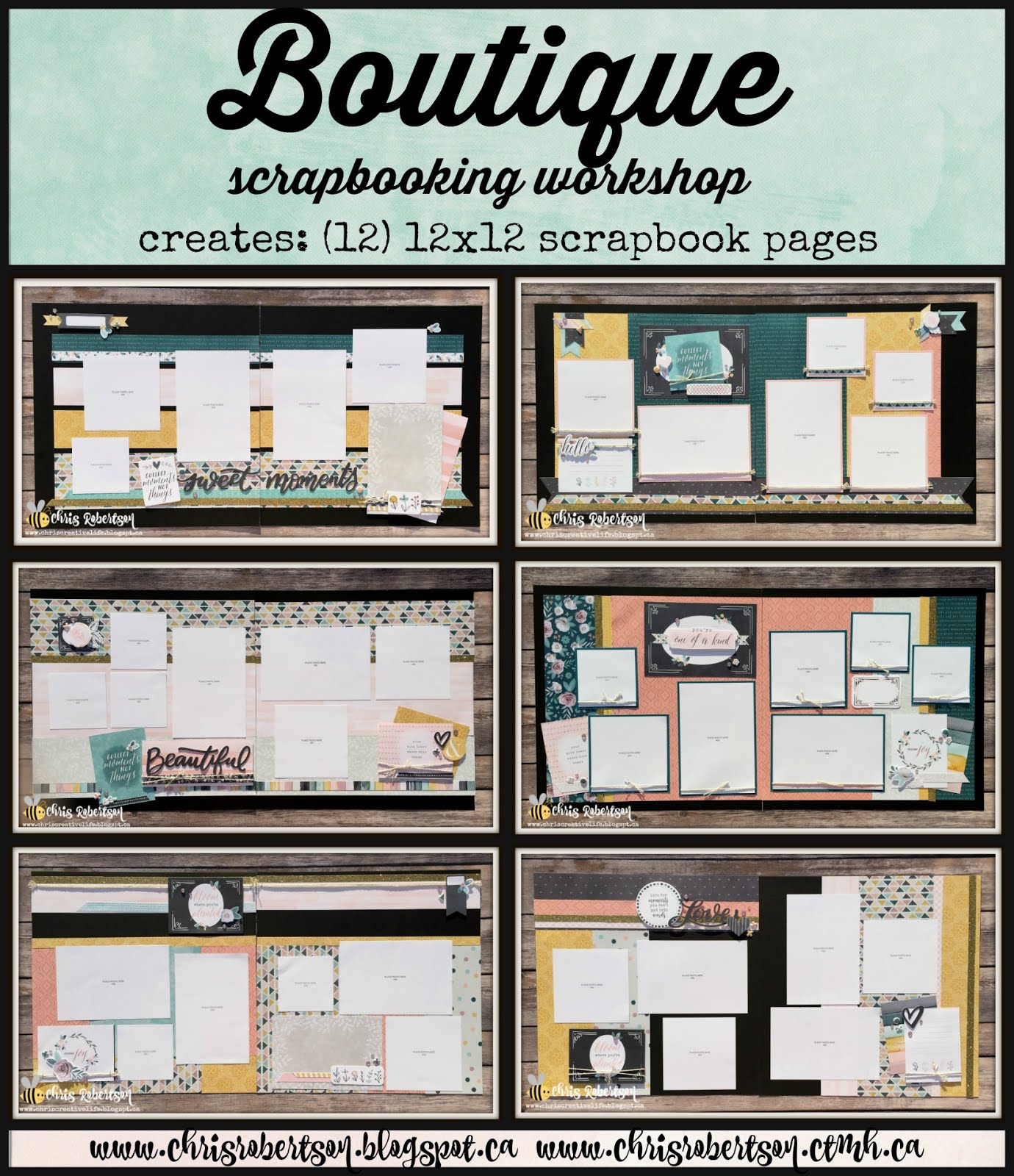 Boutique Scrapbooking Workshop