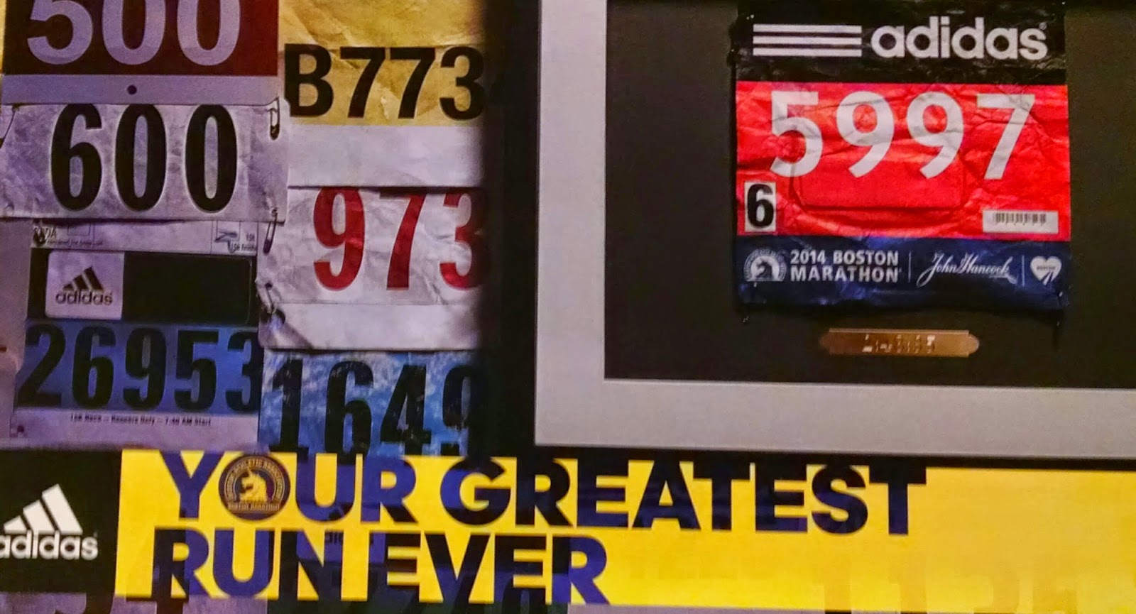 Boston marathon freebies