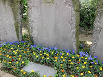 Viking Tombstones in the City Centre of Reykjavik, Iceland