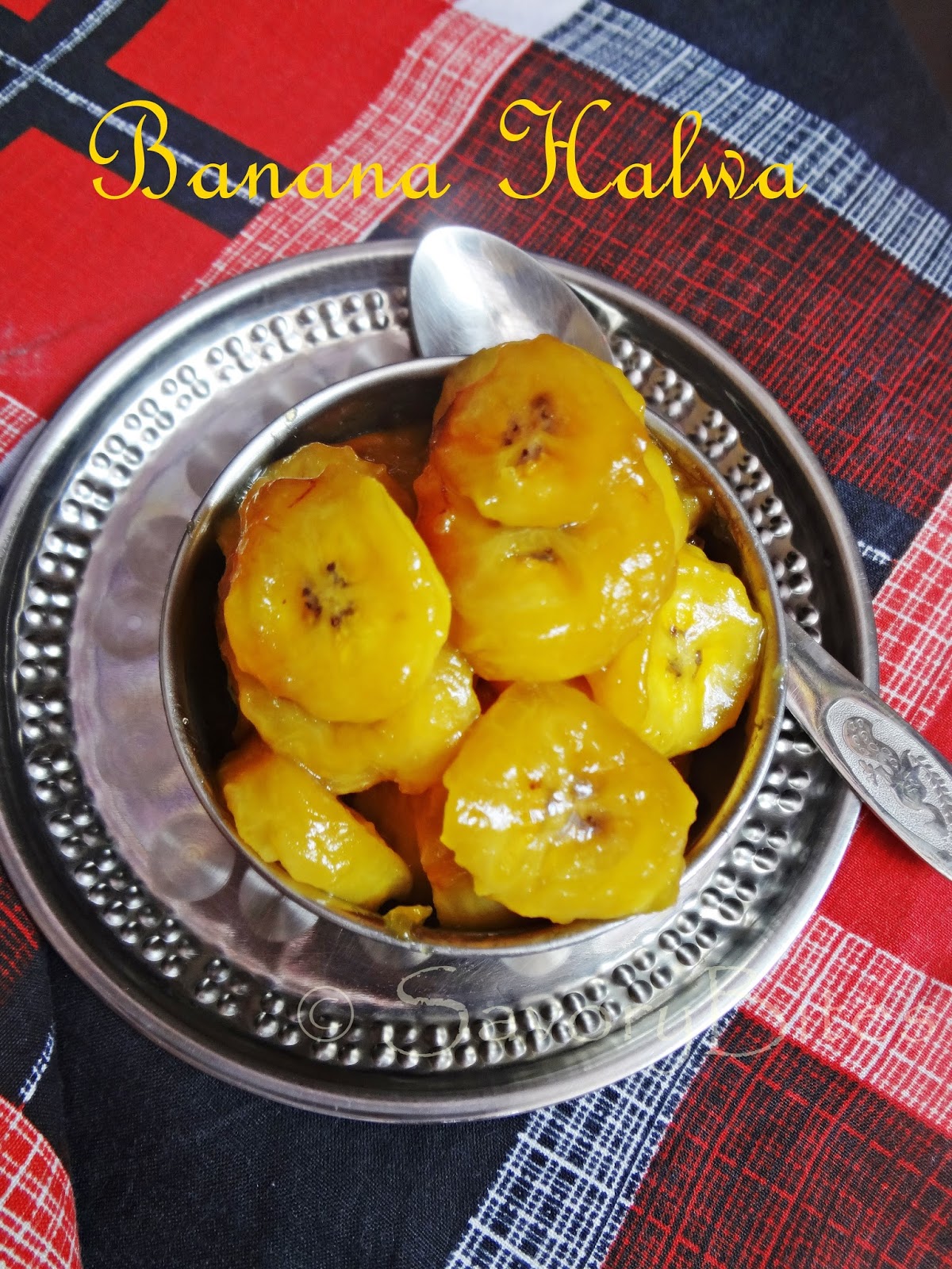 Banana Halwa / Kelyacho Halwo Savory Bites Recipes A Food Blog with