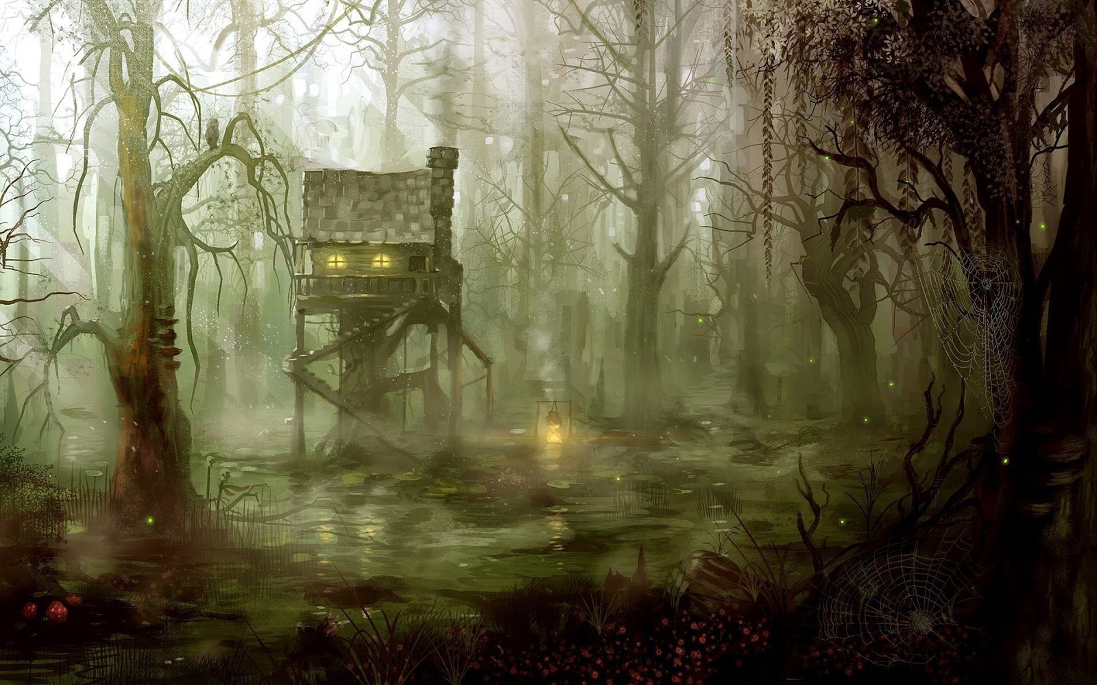 Dark Swamp HD (high definition) Wallpapers - 1 ~ Amazing World Gallery