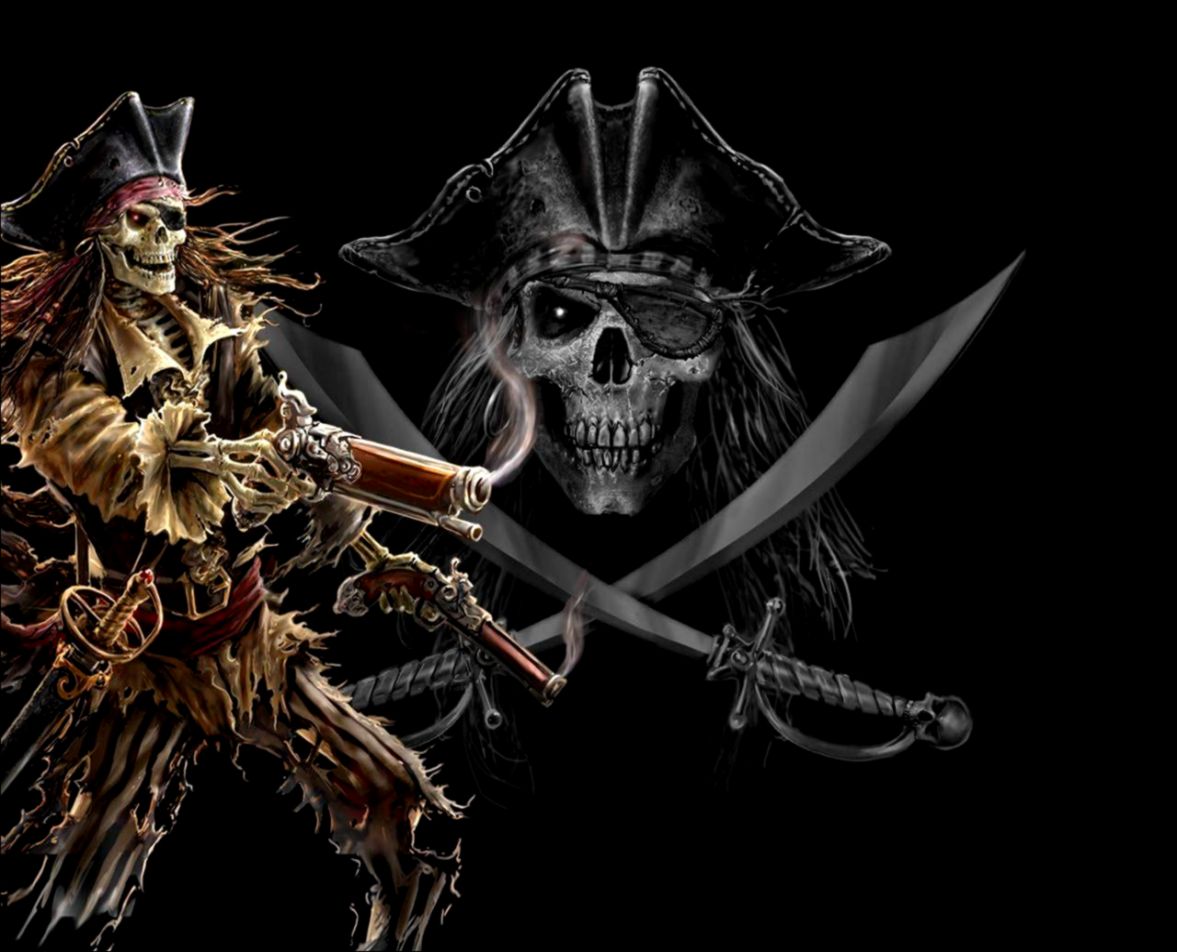 Dark Skeleton Pirate
