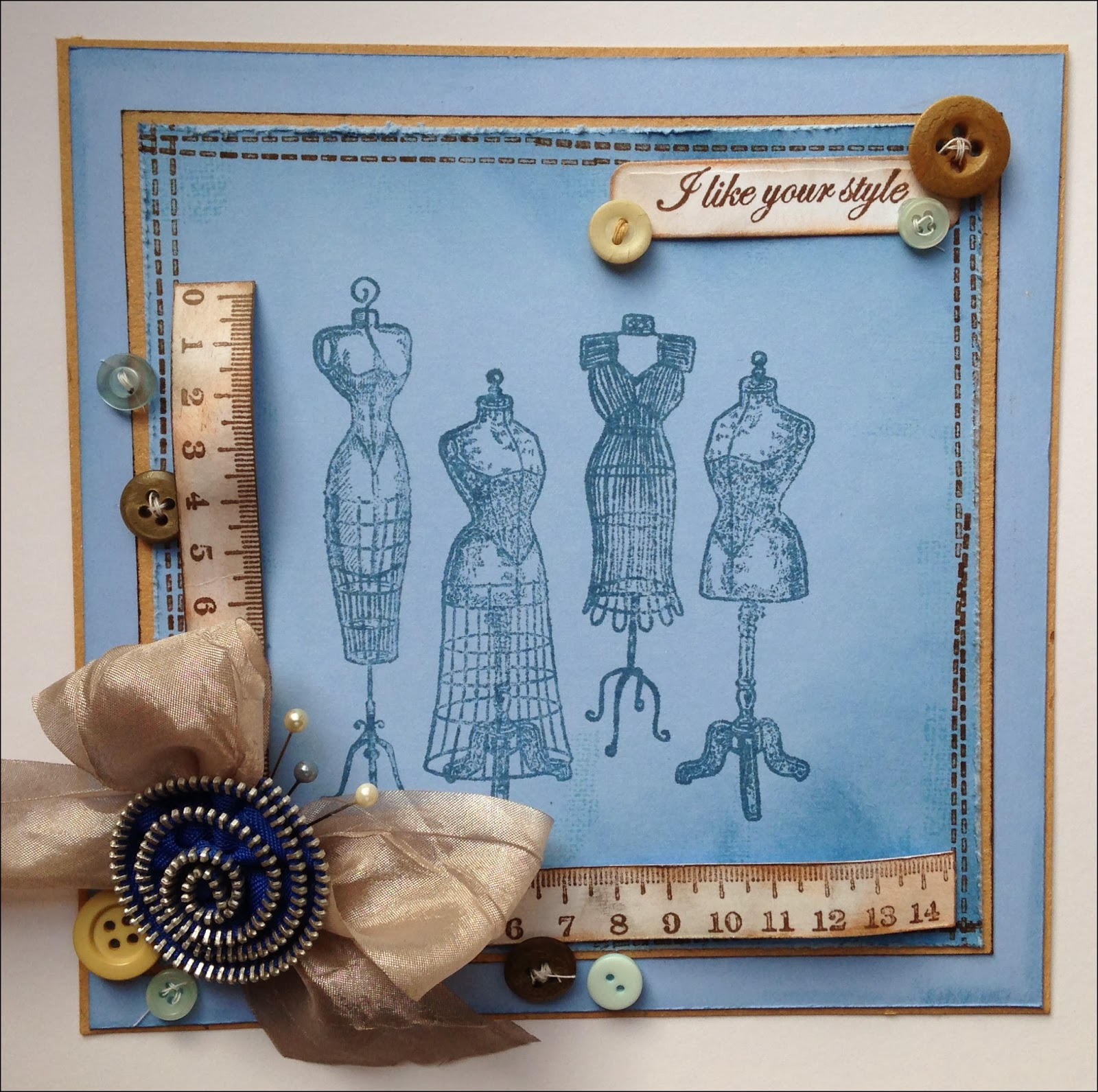 Donna's Little Crafty Corner Some Antique Dressform stamps.....