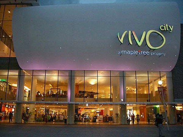 vivo city pusat perbelanjaan di singapura, tempat wisata di singapura, tempat belanja di singapura,
