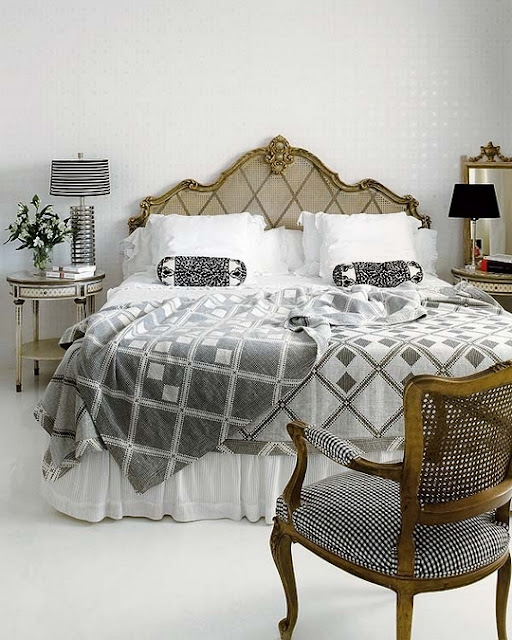 Luxury Elegant Bedroom Apartment Design Photo