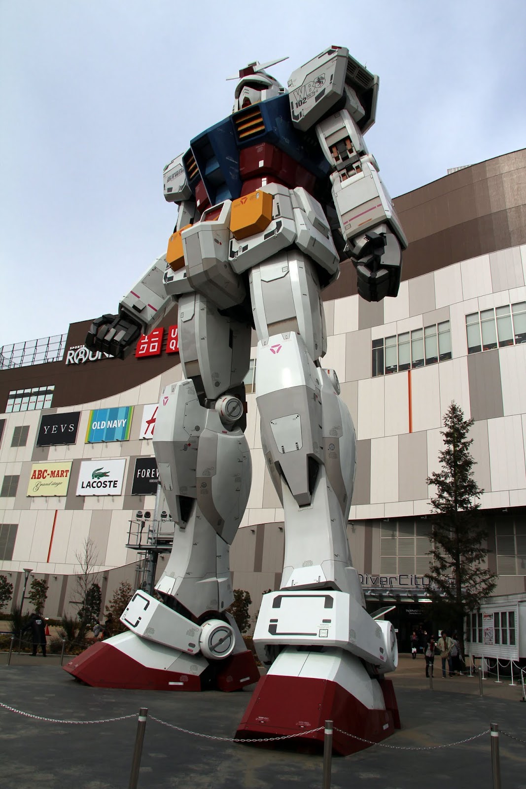 Tokyo Excess Tokyo 2013 Trip Highlights Day 1 Giant Gundam in