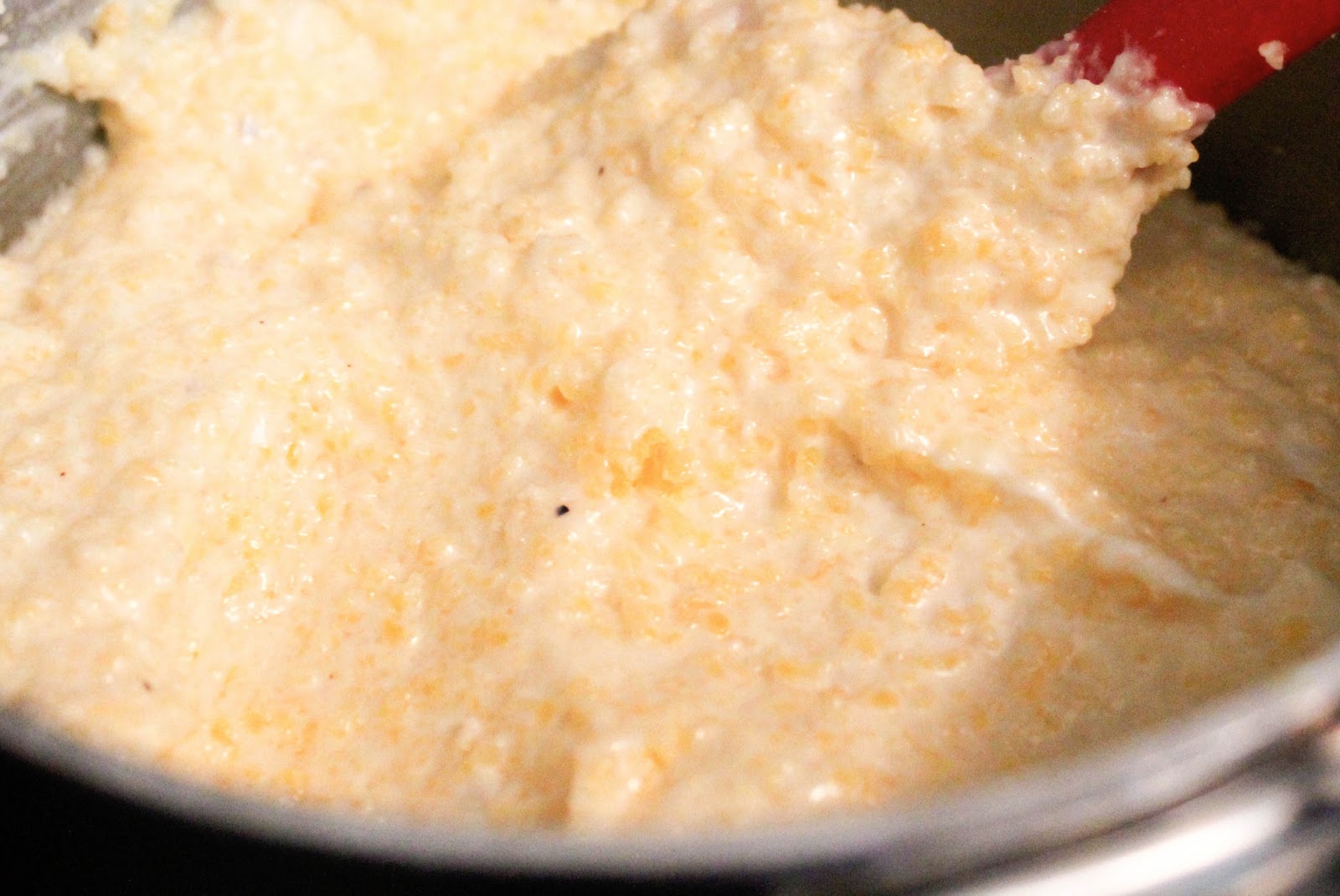 Sweet & Savory The Caramel Jar Blog Recipe Cream Cheese Grits