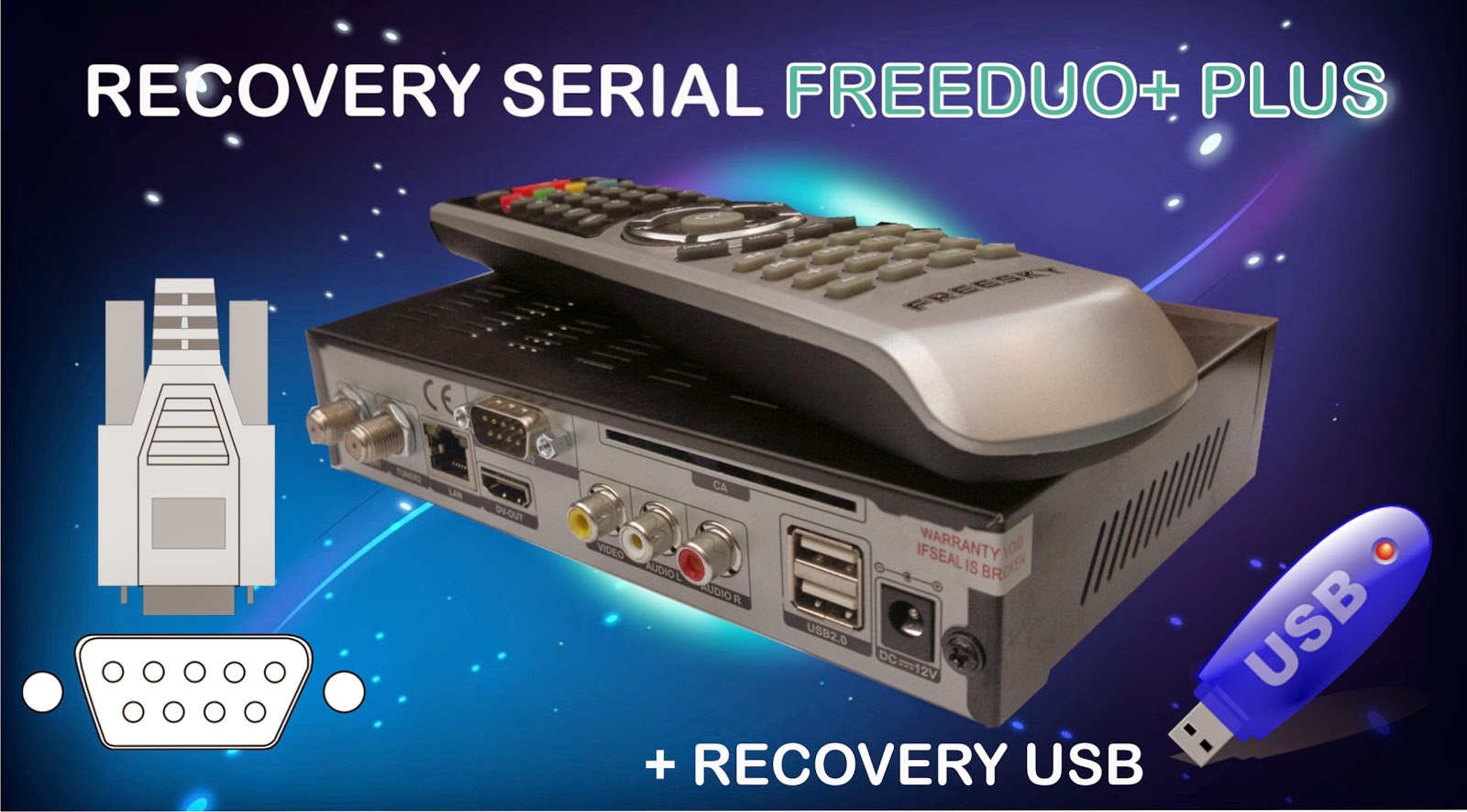 RECOVERY+FREEDUO+PLUS Recovery Freesky Freeduo HD  Freeduo +Plus