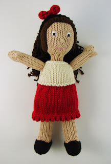 hand knit doll dress clothes