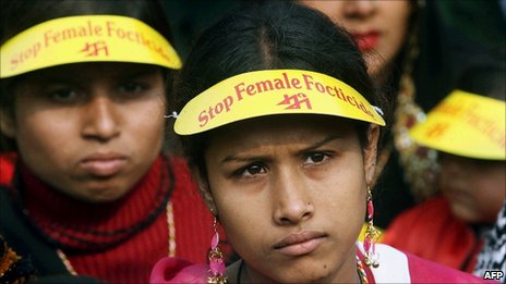 ABORTION CLAIMS MILLIONS OF GIRLS IN INDIA