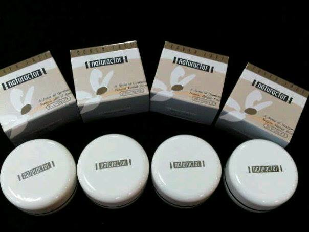 JUAL FOUNDATION  DAN BEDAK TABUR NATURACTOR ORIGINAL