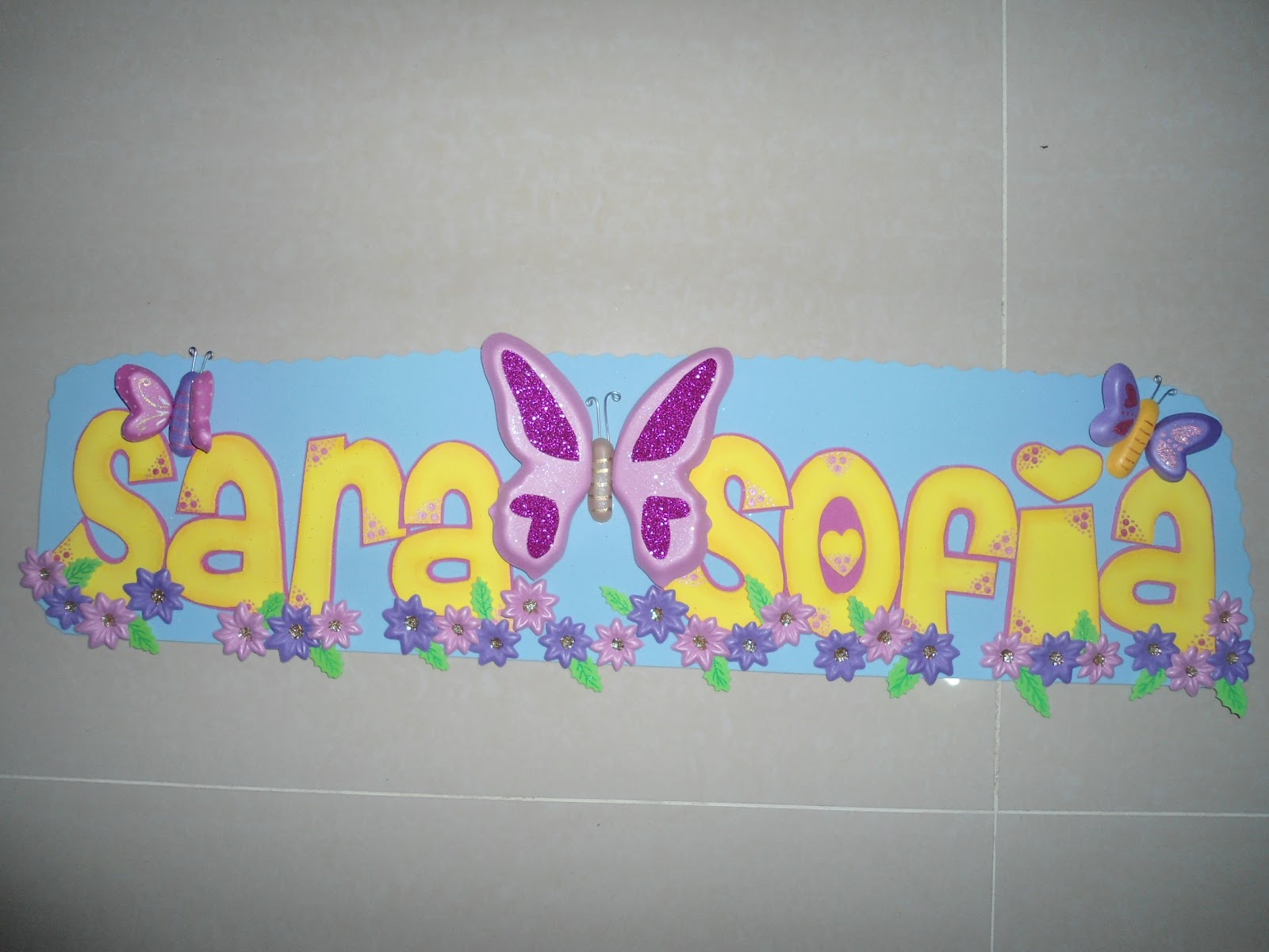 Mis enreditos: manualidades para toda ocasión: Mas nombres decorados