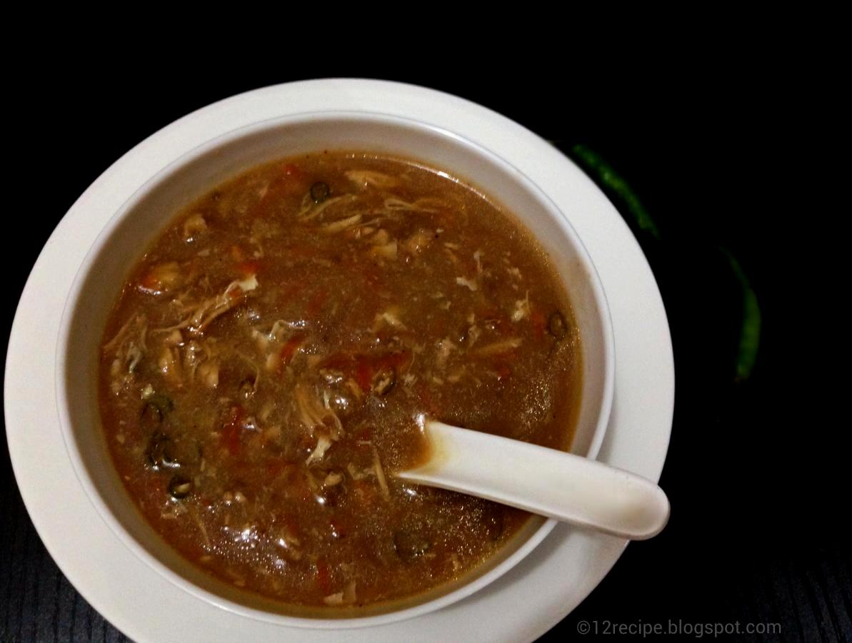 Hot and Sour Chicken Soup Recipe Book