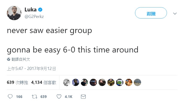 昨(12)日《英雄聯盟》世界賽入圍賽與小組賽的抽籤結果出爐,但由於抽籤講求機運,結果自然是幾家歡樂幾家愁,照片為等待抽籤中的北美隊伍TSM。 昨(12)日《英雄聯盟》世界賽入圍賽與小組賽的抽籤結果出爐,但由於抽籤講求機運,結果自然是幾家歡樂幾家愁,照片為等待抽籤中的北美隊伍TSM。