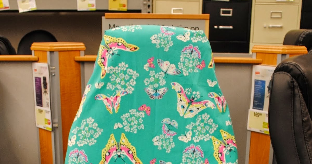 Cozy Cottage Slipcovers Butterfly Office Chair Slipcover