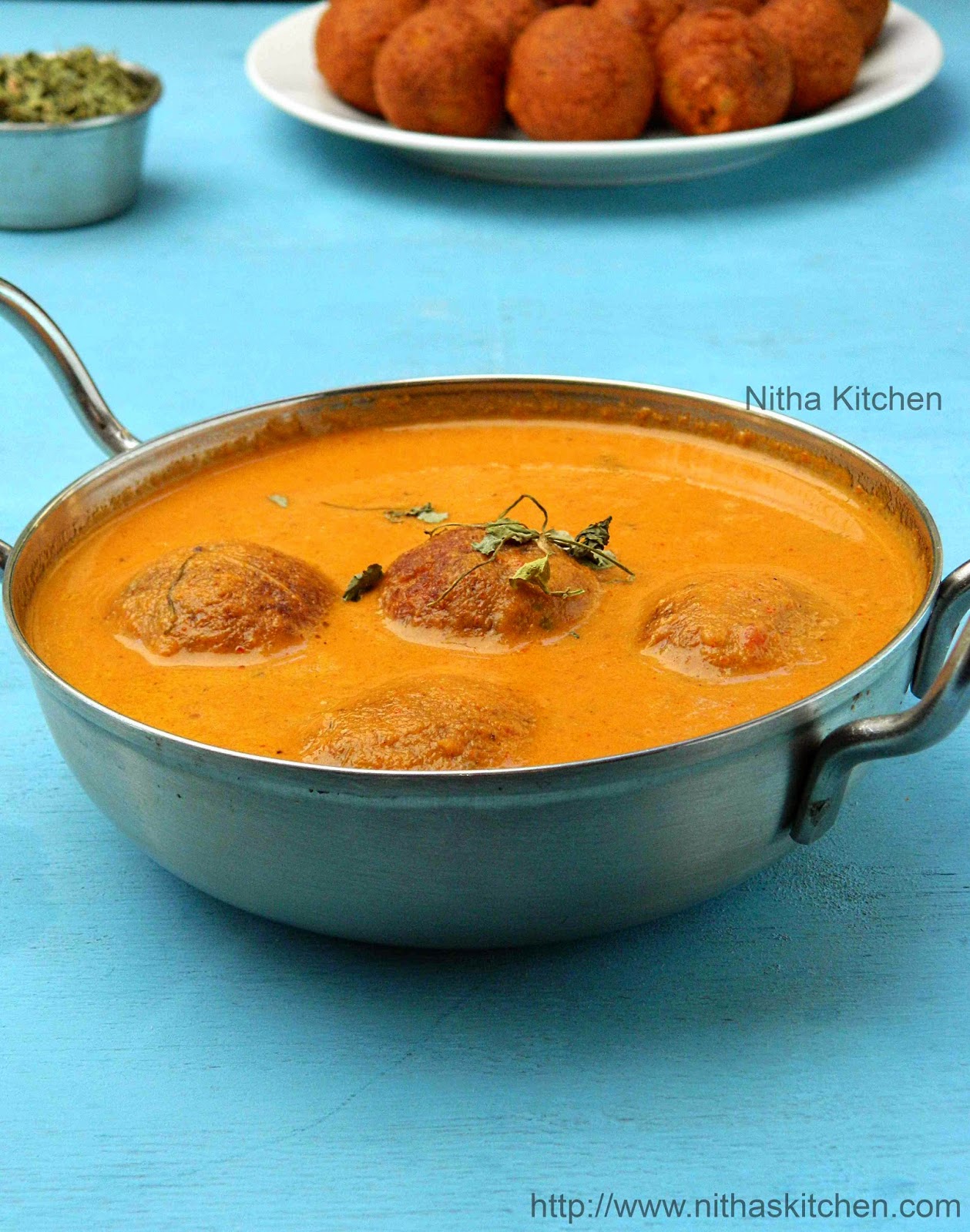 Nitha Kitchen Malai Kofta Curry Malayi Kofta Gravy