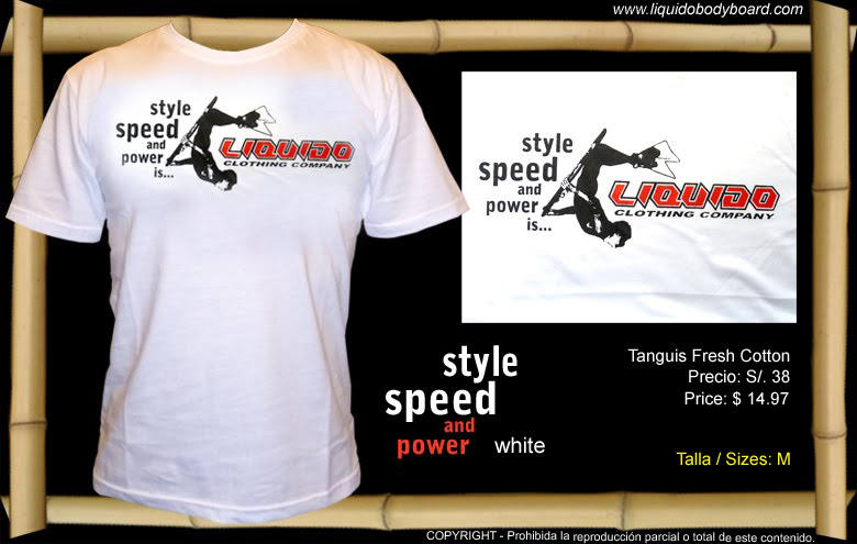 STYLE SPEED AND POWER - WHITE
