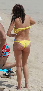 Stephanie Seymour Yellow Bikini Saint Barthelemy