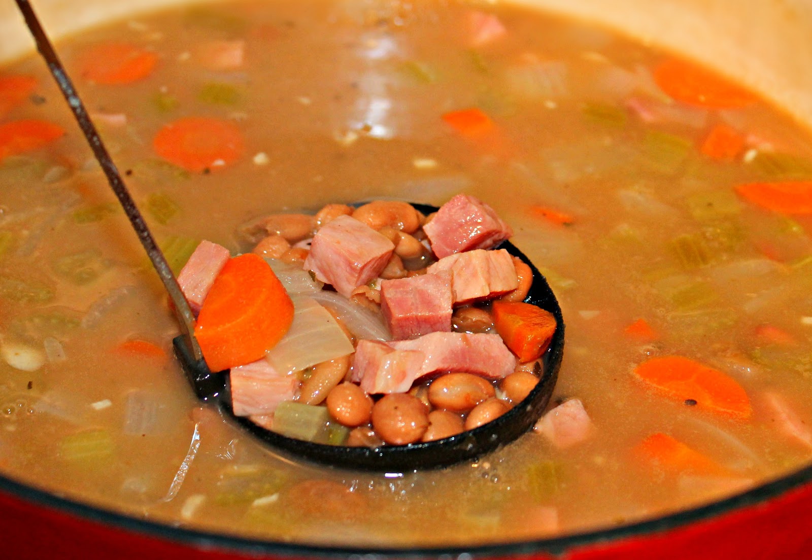 Sandra's Alaska Recipes SANDRA'S WHOLESOME PINTO BEAN AND HAM SOUP