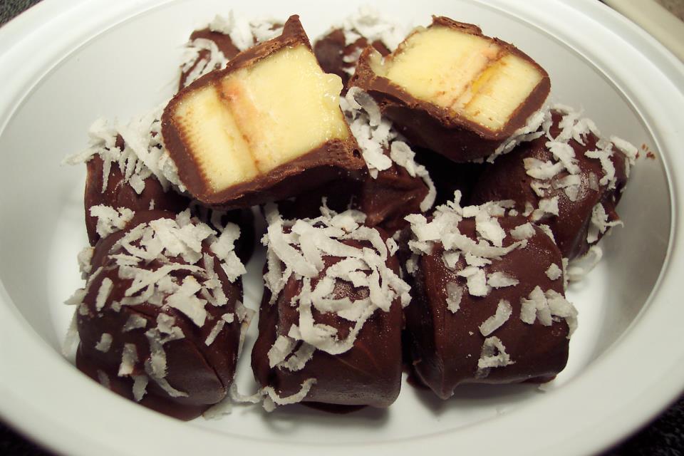 My Recipe Journey Frozen Chocolate Banana Bites!