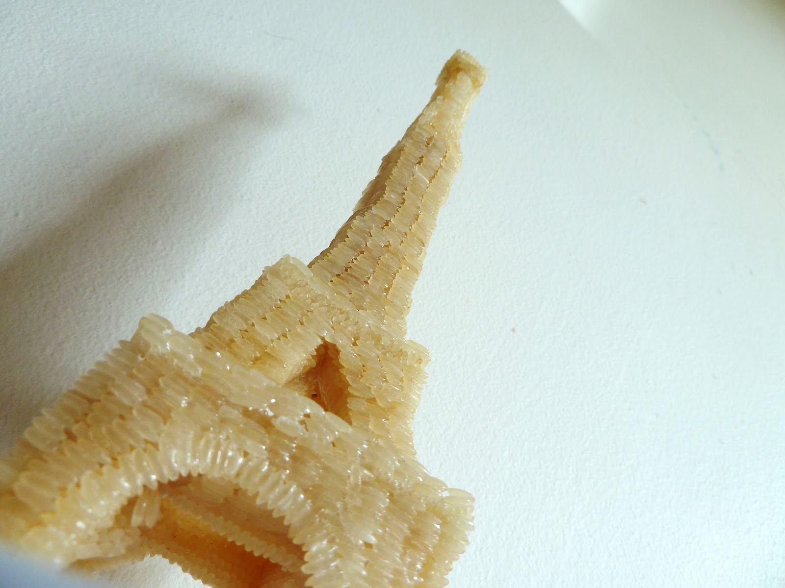 My ArtBeat Rice Sculpture of The Eiffel Tower