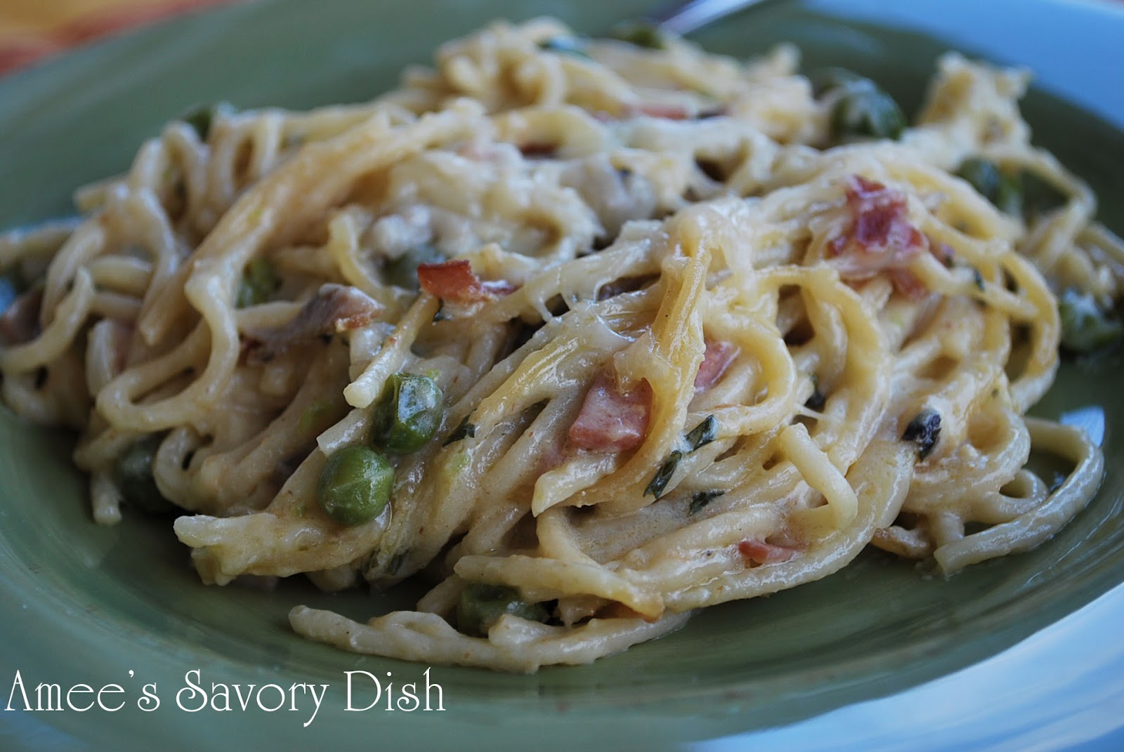 Creamy Ham and Spaghetti Casserole Amee's Savory Dish