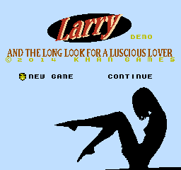 larry luscious console adventure computer game ports sms nes lover long look